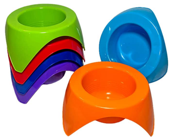 Great Plate 6 Great Coasters (Essentials) Beach Sand Coasters Drink Cup Holder, Beach Vacation Accessories, Coaster Holder for Drinks, Dishwasher Safe, Reusable Heavy Duty Plastic, BPA Free - Image 2
